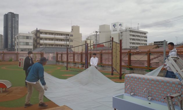 第一園 敬和学園高等学校労作 5月17日