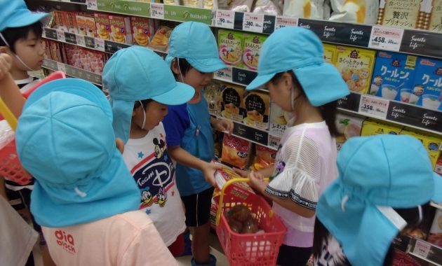 第一園 うめ組(5歳児)お楽しみ会 8月31日