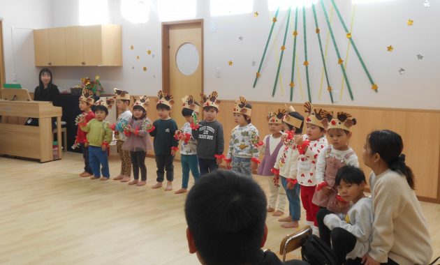 第二園 乳児部(恵光保育園)クリスマス会 12月14日(土)