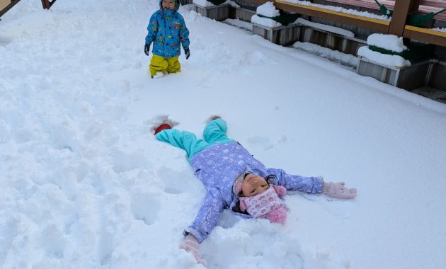第一園 雪遊び 1月10日