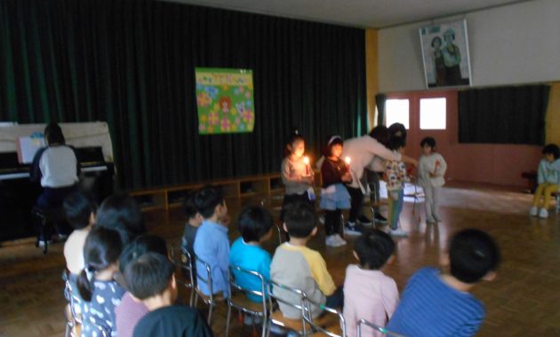 第二園 4月お誕生会(幼稚園) 4月23日