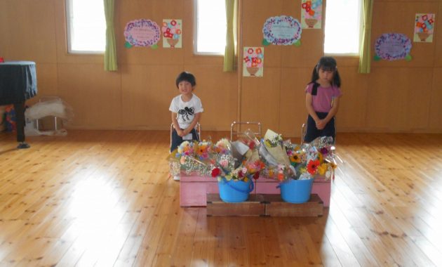 第一園 花の日礼拝 6月11日