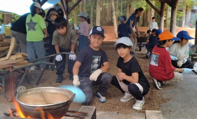 第二園 恵光ひこばえクラブ 夏のお出かけ 五頭 少年自然の家 8月8日