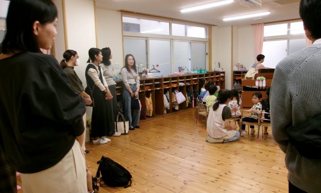 第一園　保育参観・試食会　　１０月１６日